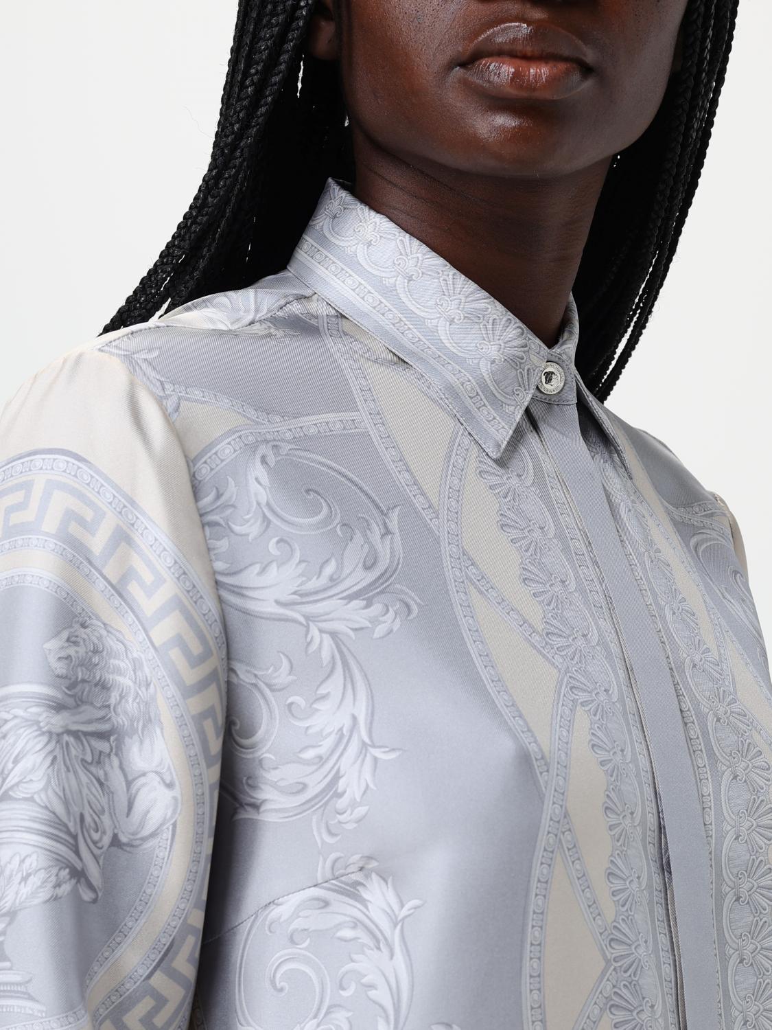Versace Shirt Woman Silver