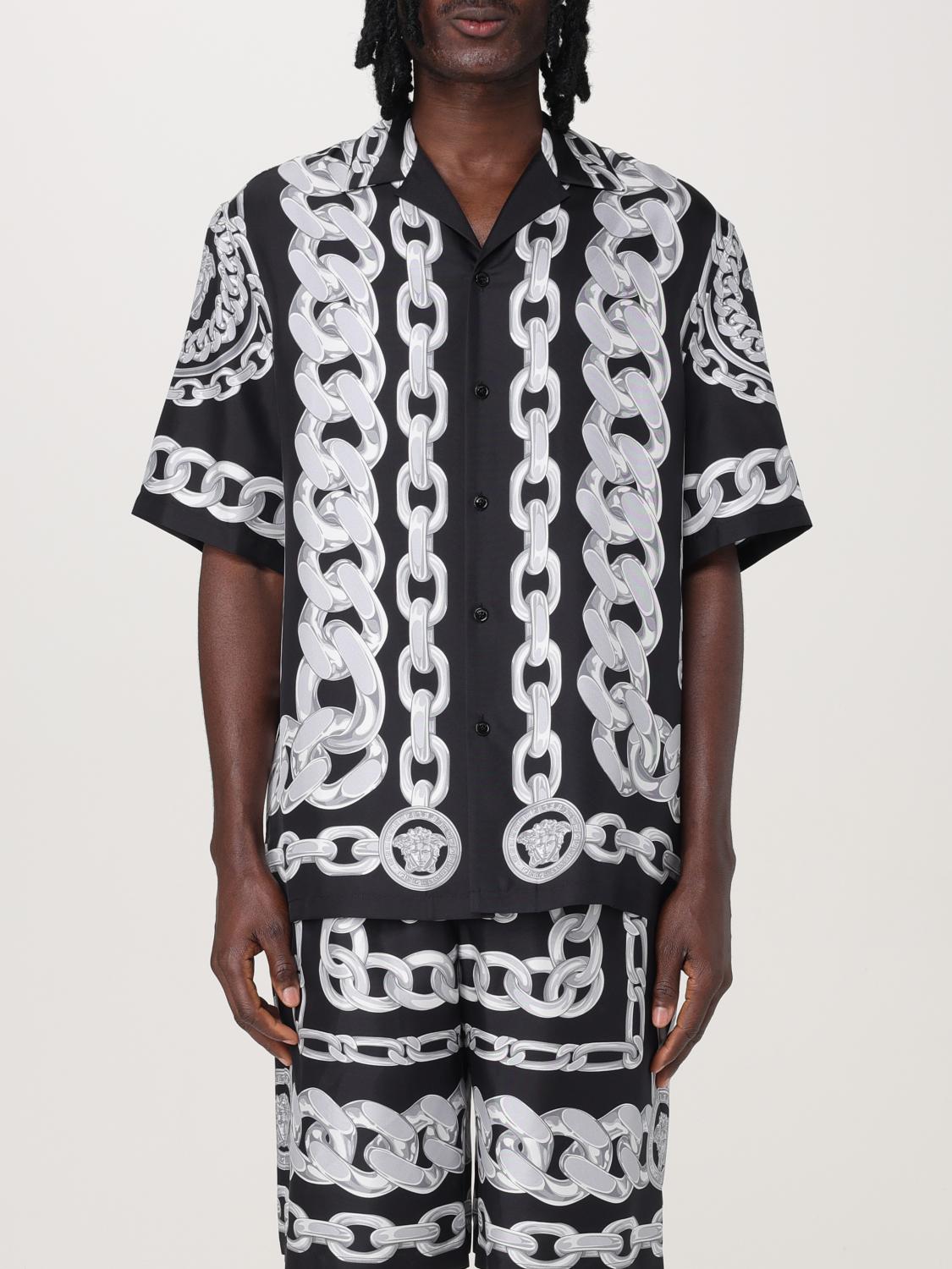 Versace Shirt Men Black