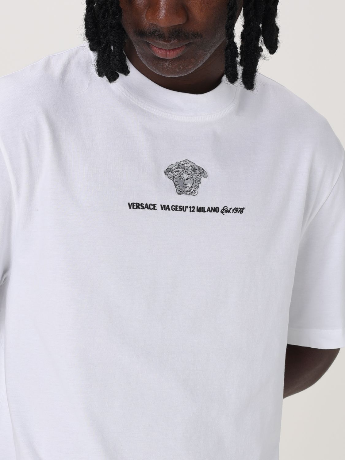 Versace T Shirt Men Black