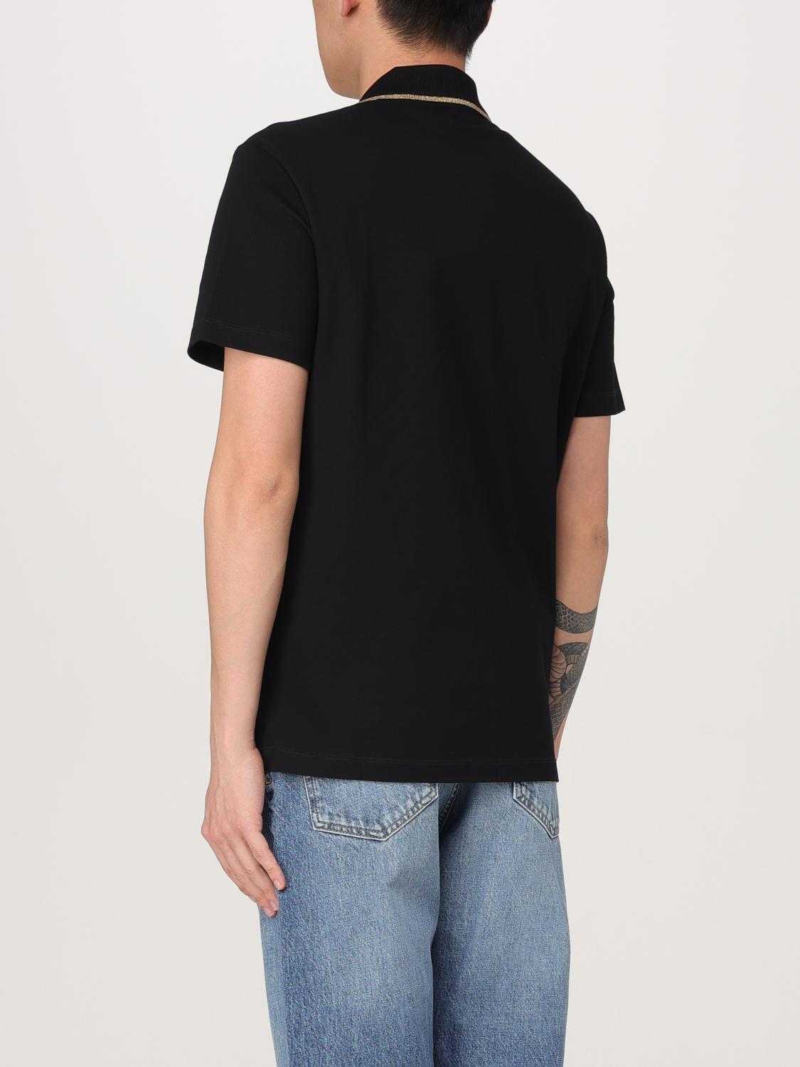 Versace Polo Shirt Men Black