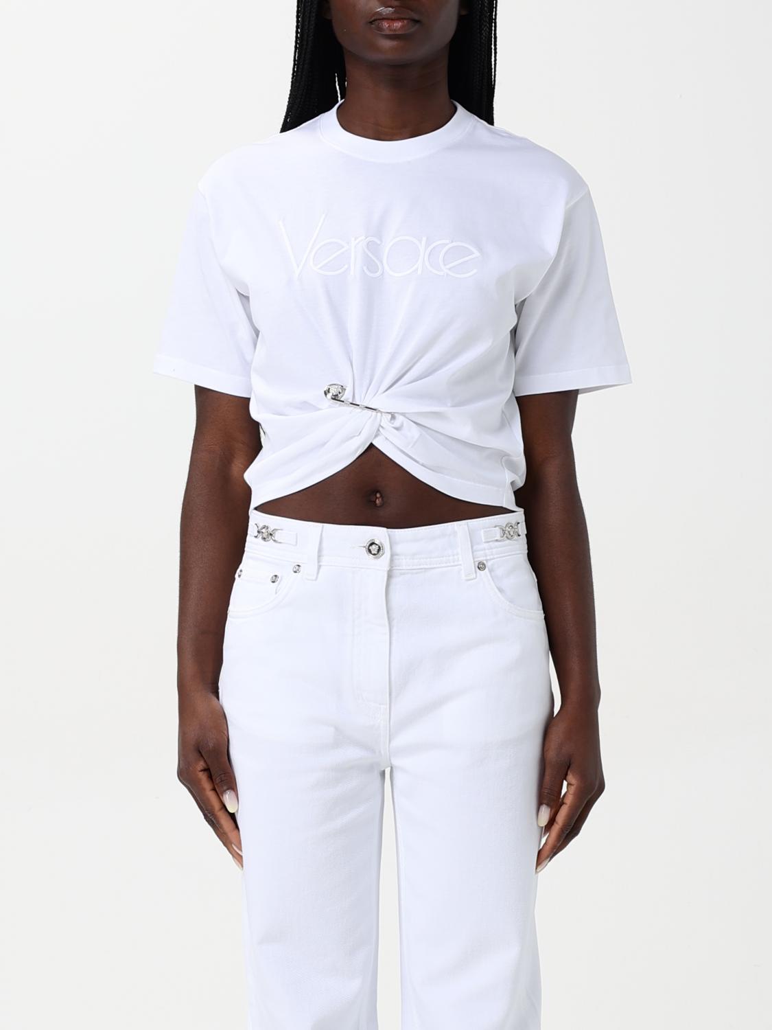 Versace T Shirt Woman Pink