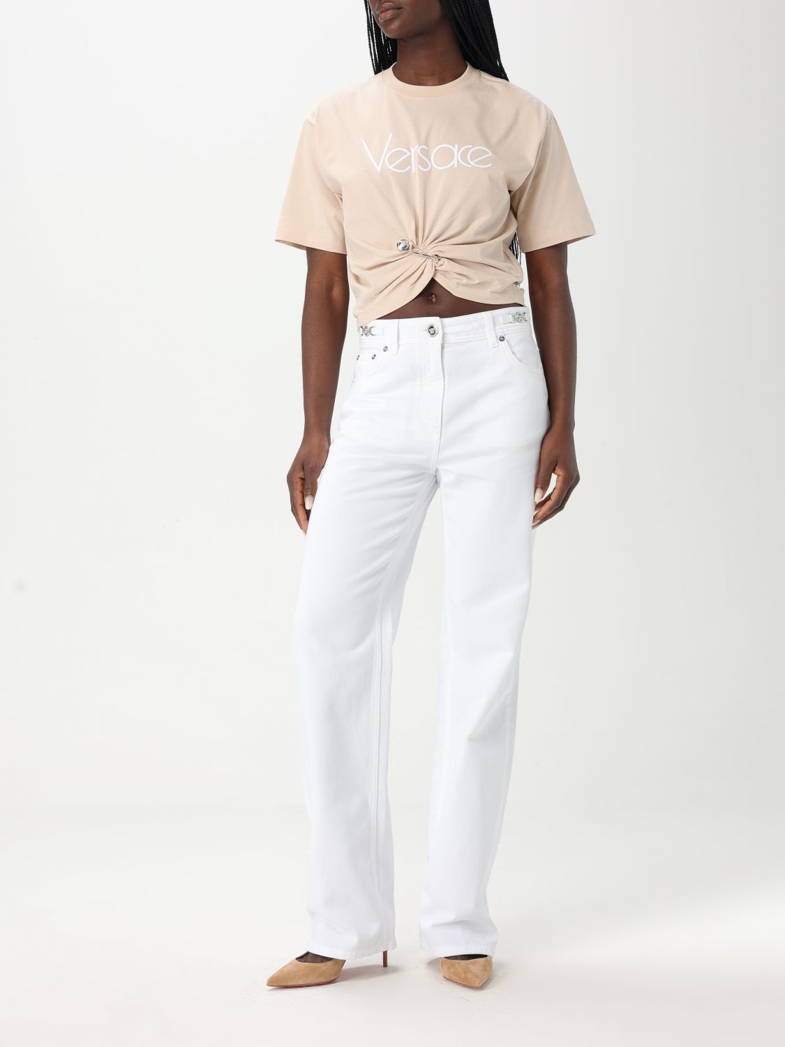 Versace T Shirt Woman White