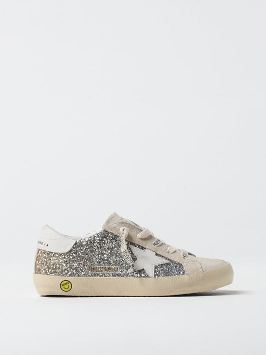 Golden Goose Sneakers Kids Silver