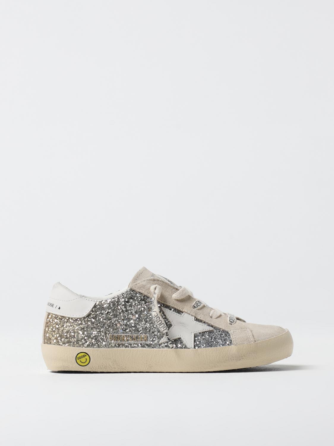 Golden Goose Sneakers Kids Silver