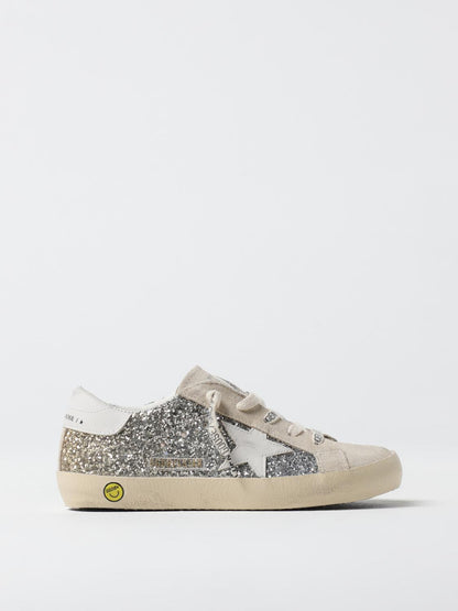 Golden Goose Sneakers Kids Silver