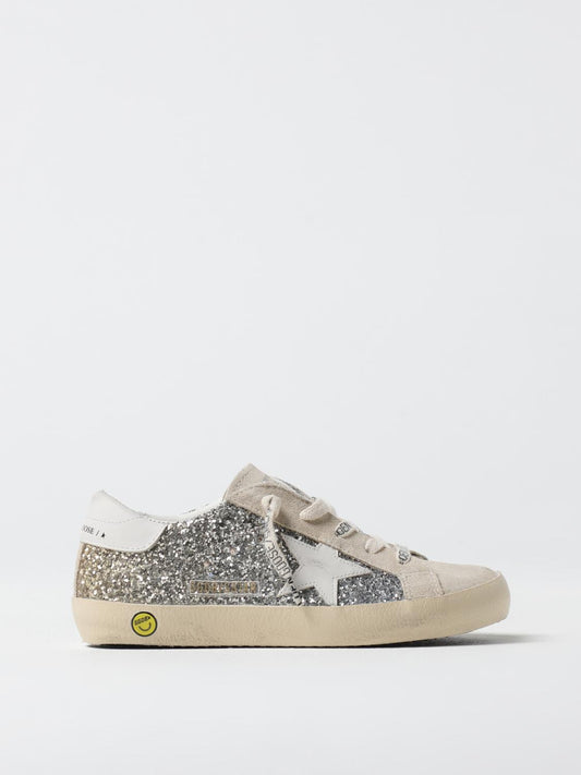 Golden Goose Sneakers Kids Silver