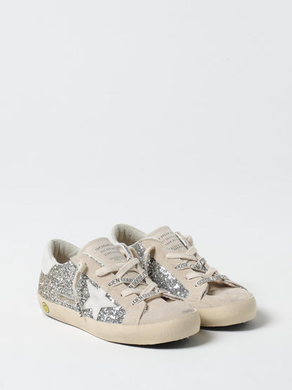 Golden Goose Sneakers Kids Silver