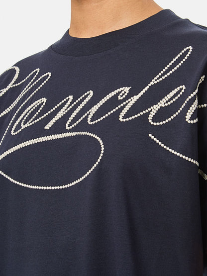 Moncler T Shirt Woman Blue