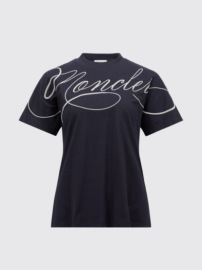 Moncler T Shirt Woman Navy
