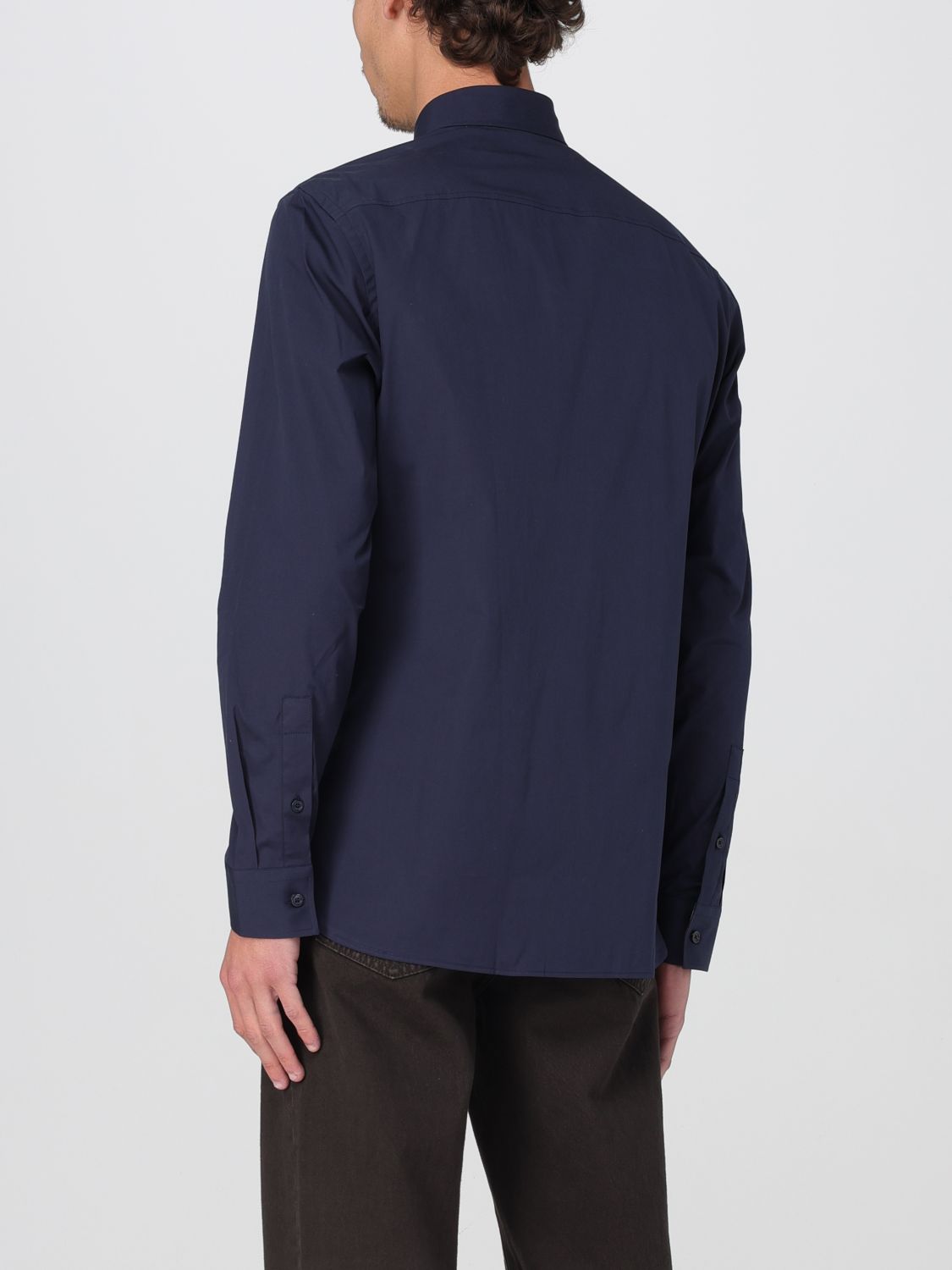 Burberry Shirt Men Blue