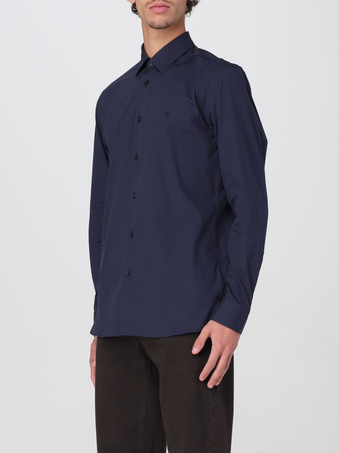 Burberry Shirt Men Blue