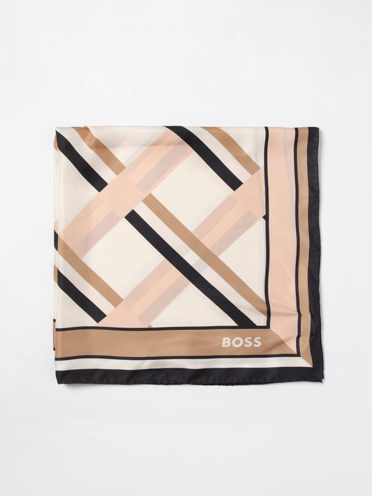 Boss Scarf Woman Beige