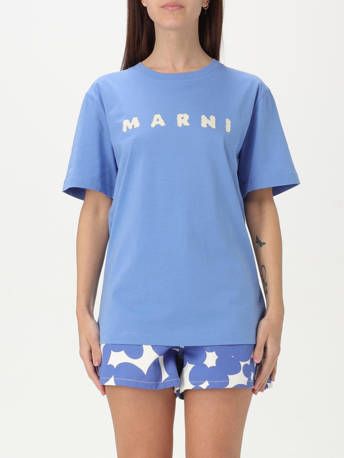 Marni T Shirt Woman Blue