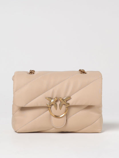 Pinko Shoulder Bag Woman Beige