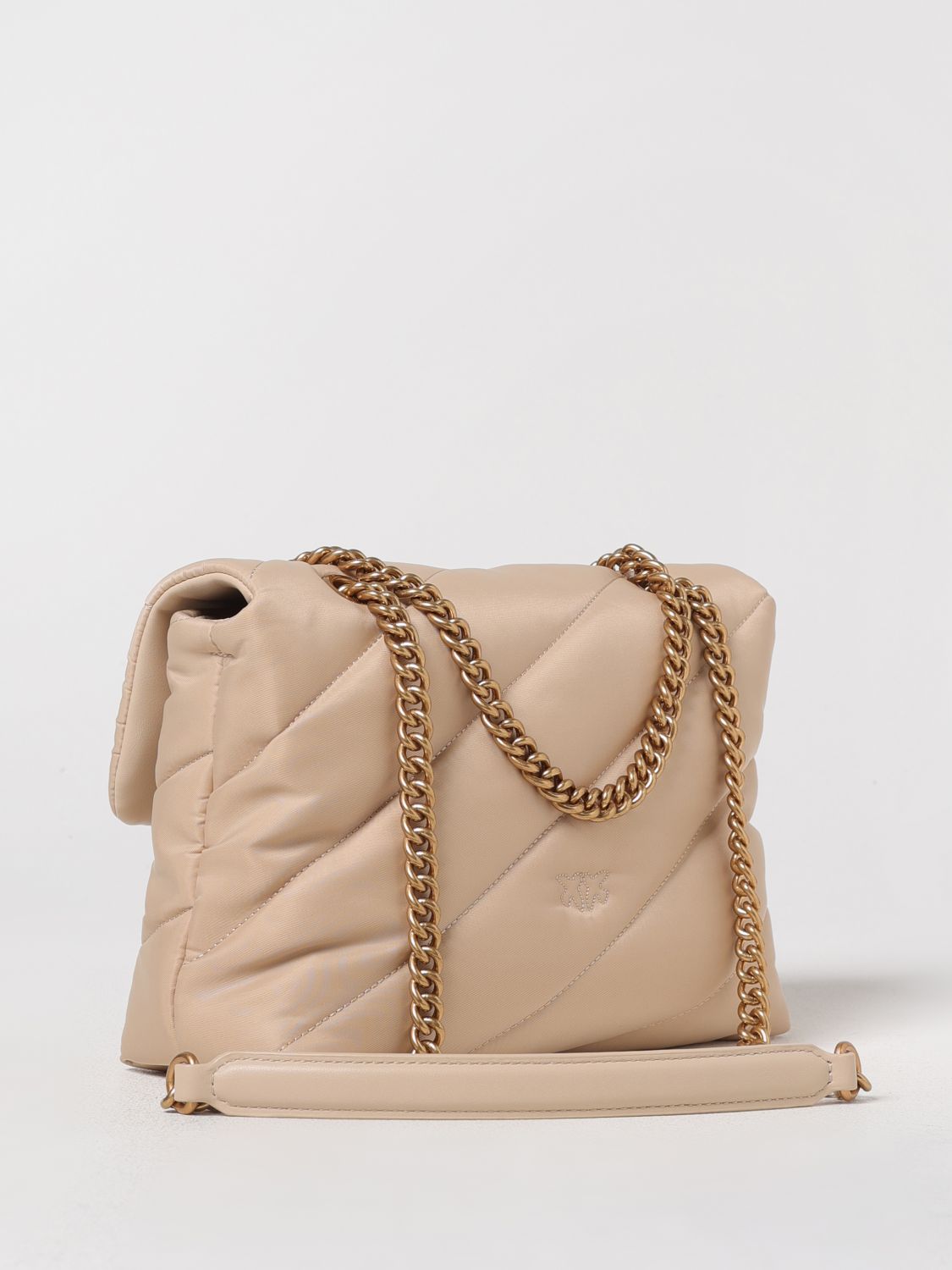 Pinko Shoulder Bag Woman Beige