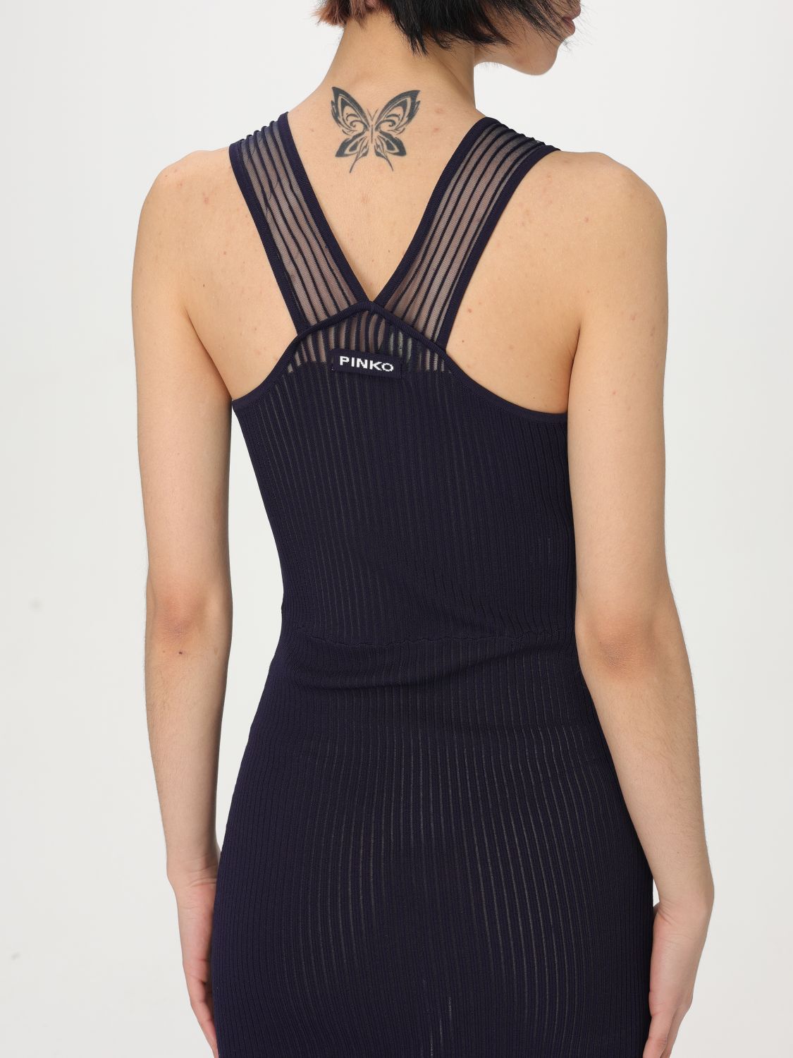 Pinko Dress Woman Blue