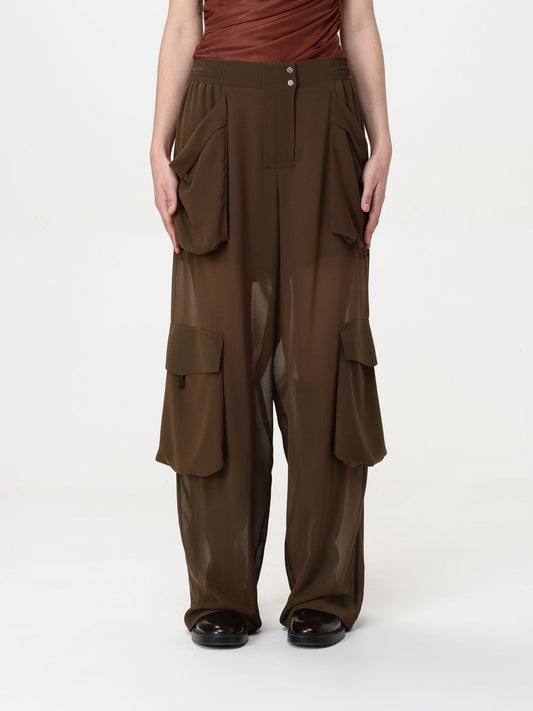 Pinko Pants Woman Green