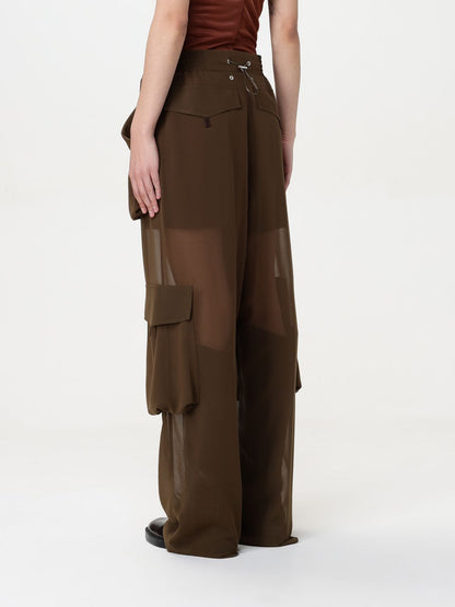 Pinko Pants Woman Green