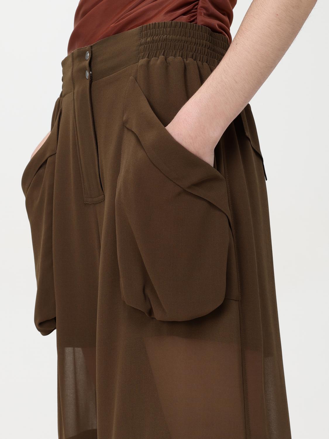 Pinko Pants Woman Green
