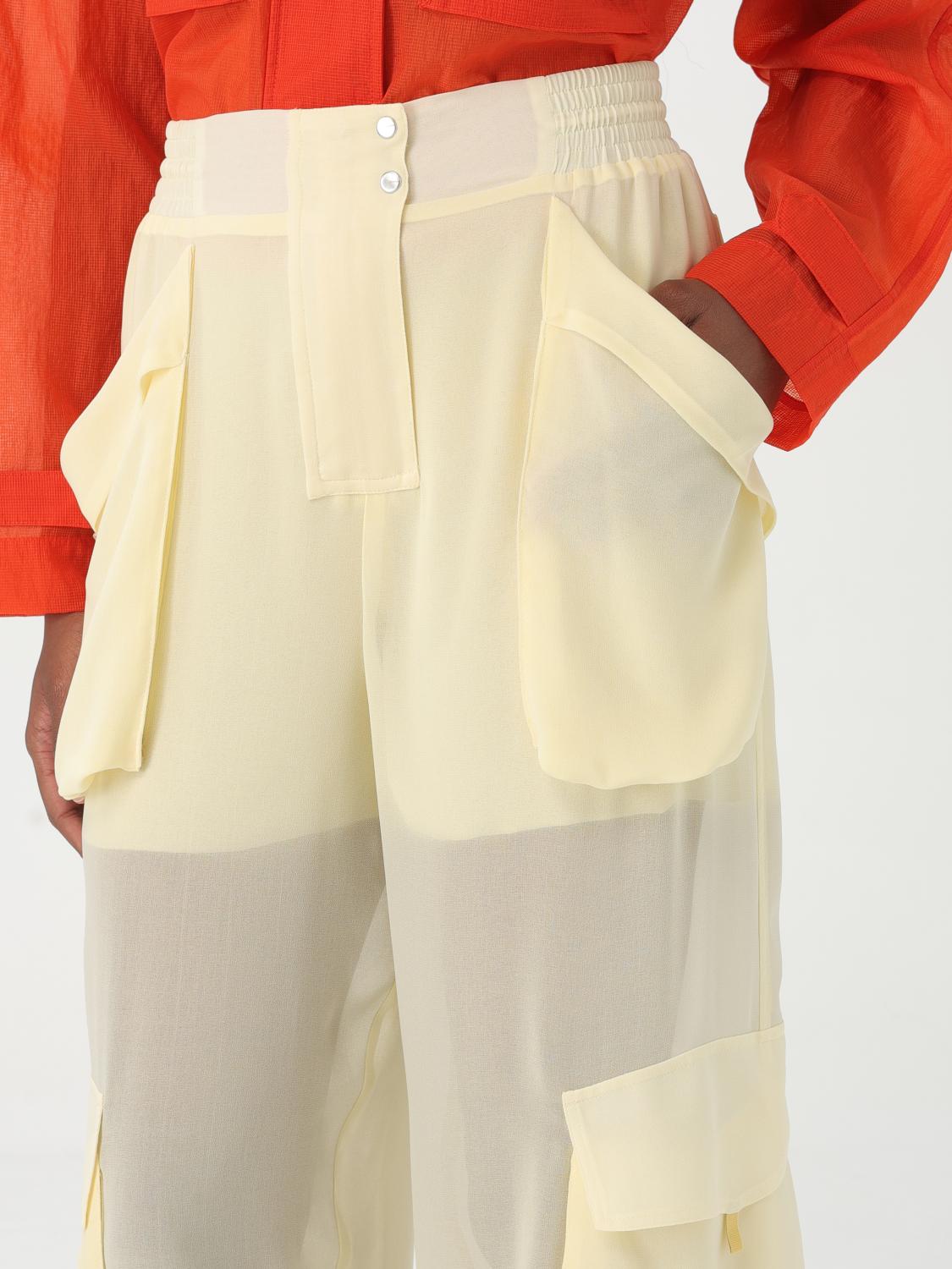 Pinko Pants Woman Beige