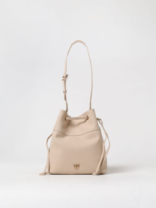 Pinko Shoulder Bag Woman Beige