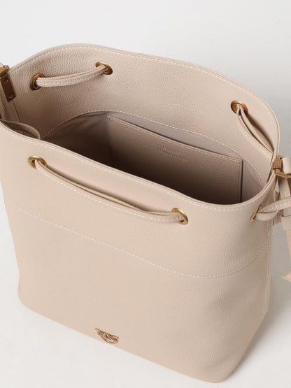 Pinko Shoulder Bag Woman Beige