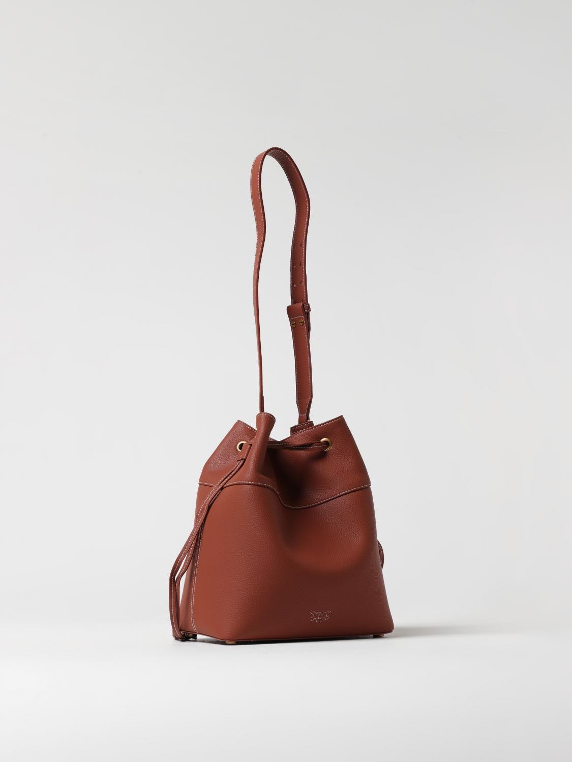 Pinko Shoulder Bag Woman Beige