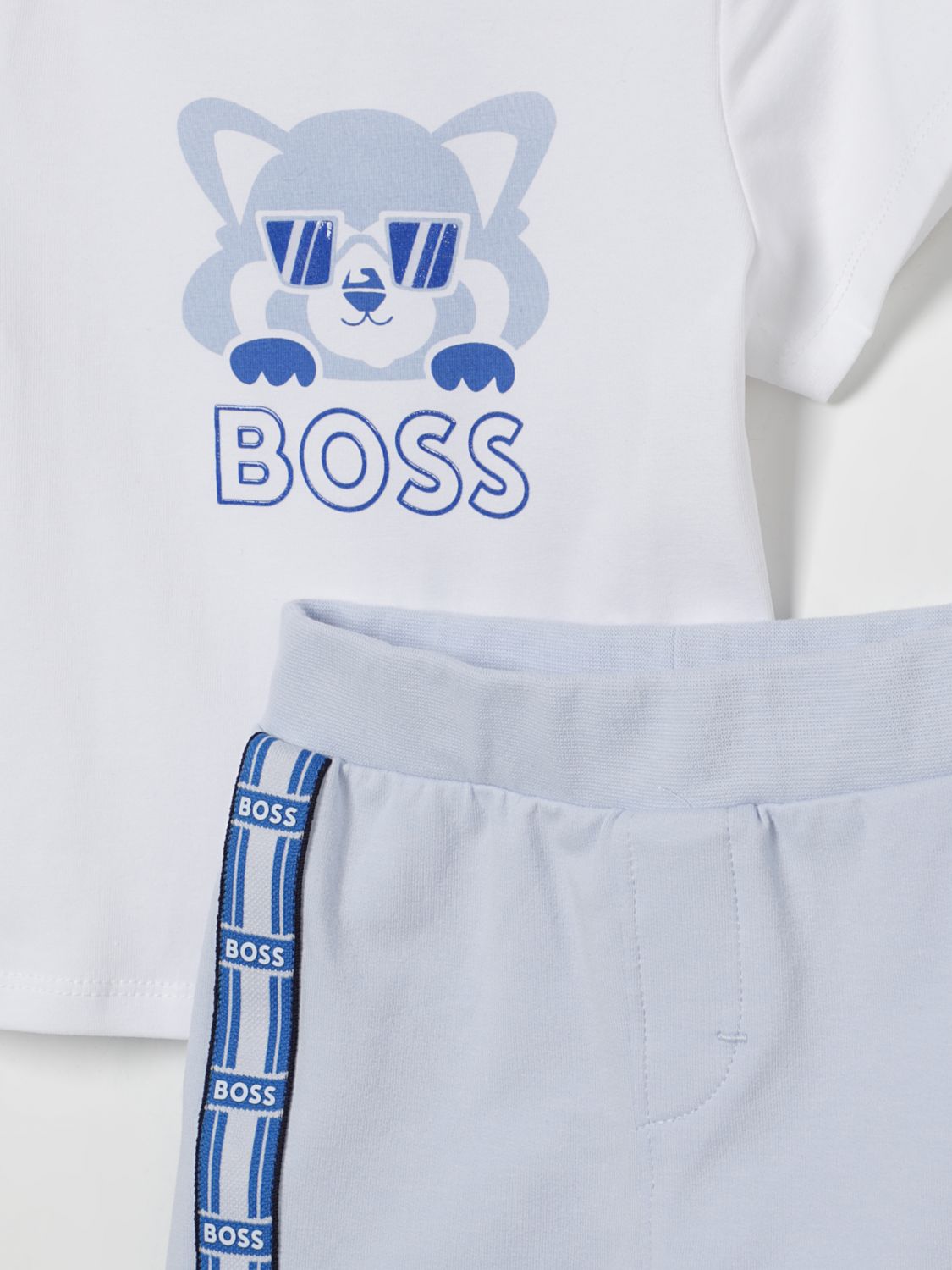 Boss Tracksuits Kids White