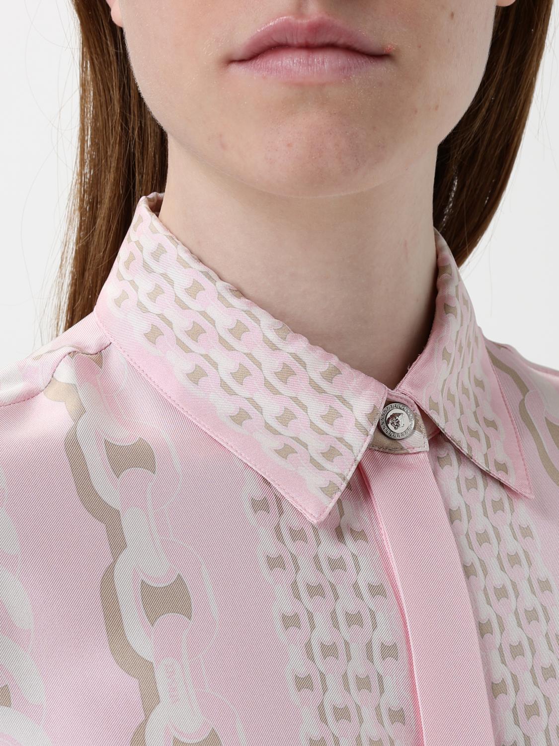 Versace Shirt Woman Pink
