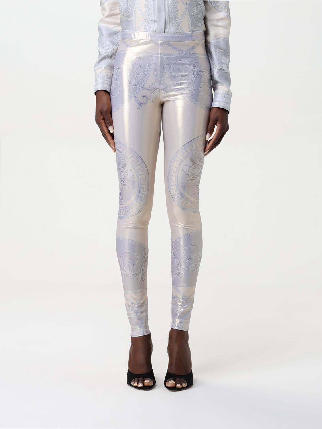 Versace Pants Woman Multicolor