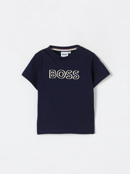 Boss T Shirt Kids Blue