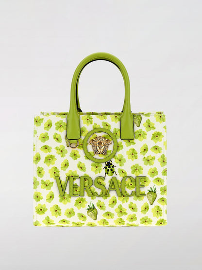 Versace Tote Bags Woman Green
