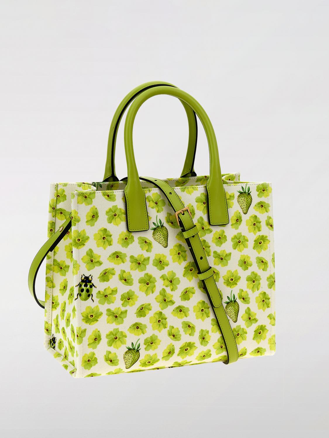 Versace Tote Bags Woman Green