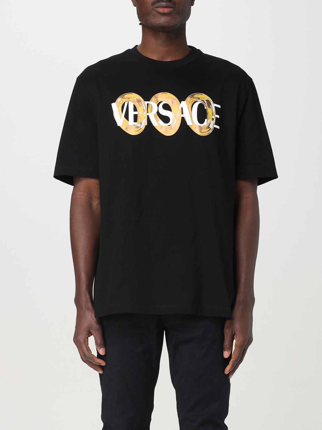 Versace T Shirt Men Black