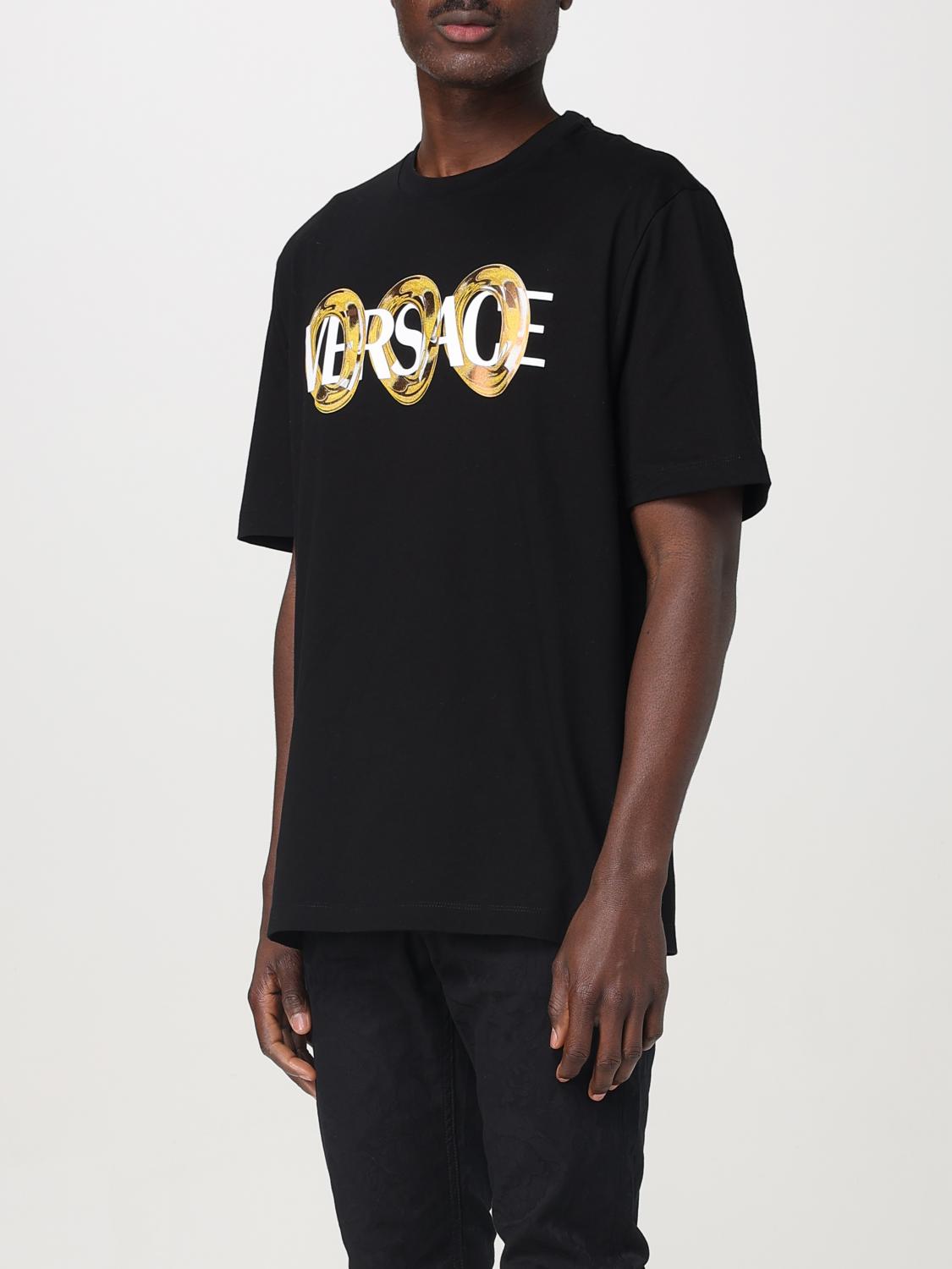 Versace T Shirt Men Black