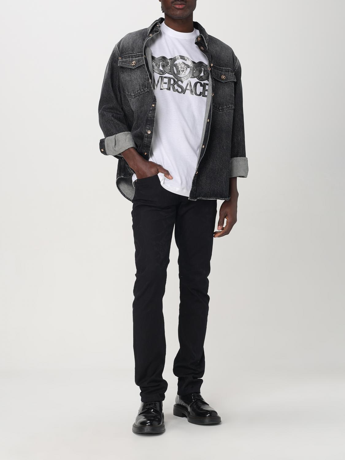 Versace T Shirt Men Multicolor