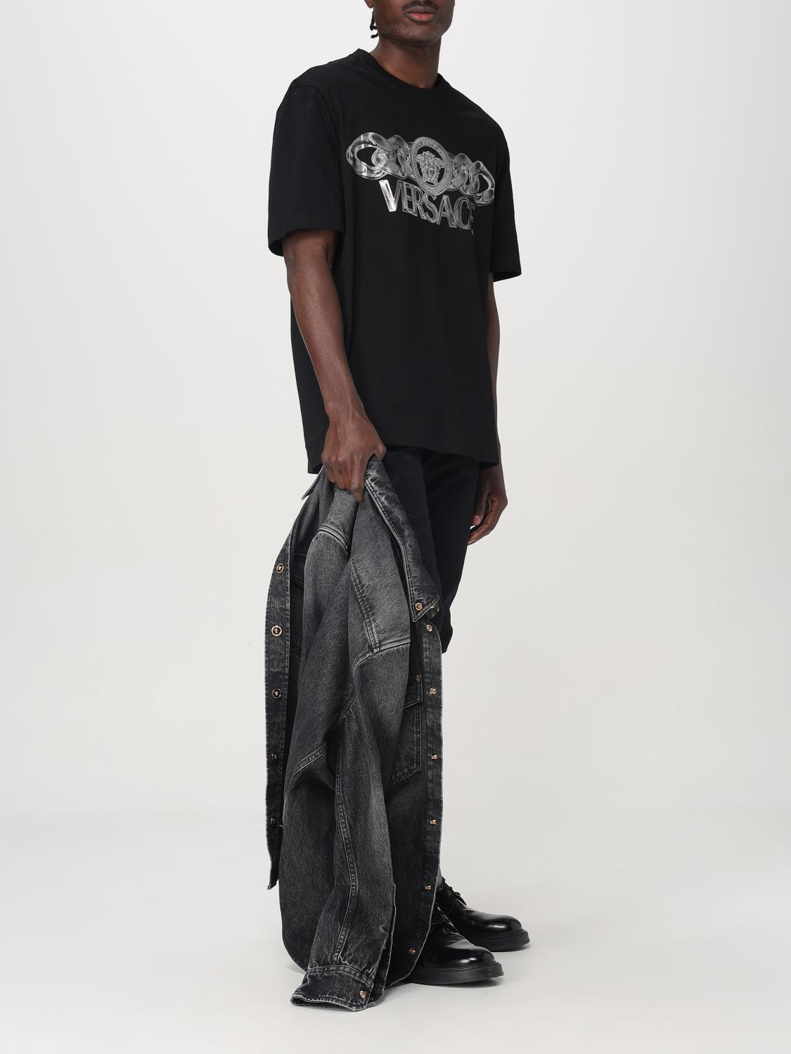 Versace T Shirt Men Multicolor