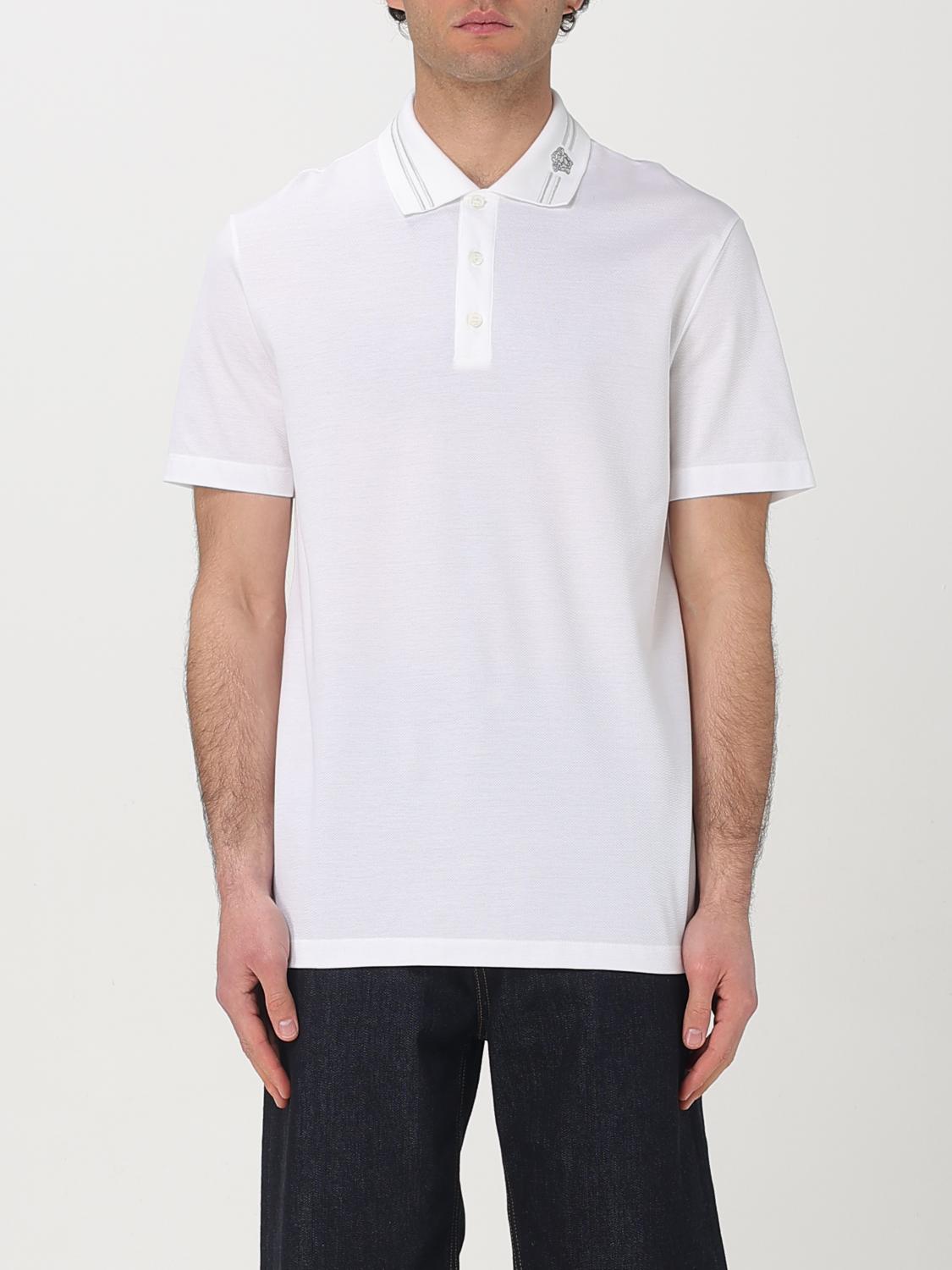 Versace Polo Shirt Men White