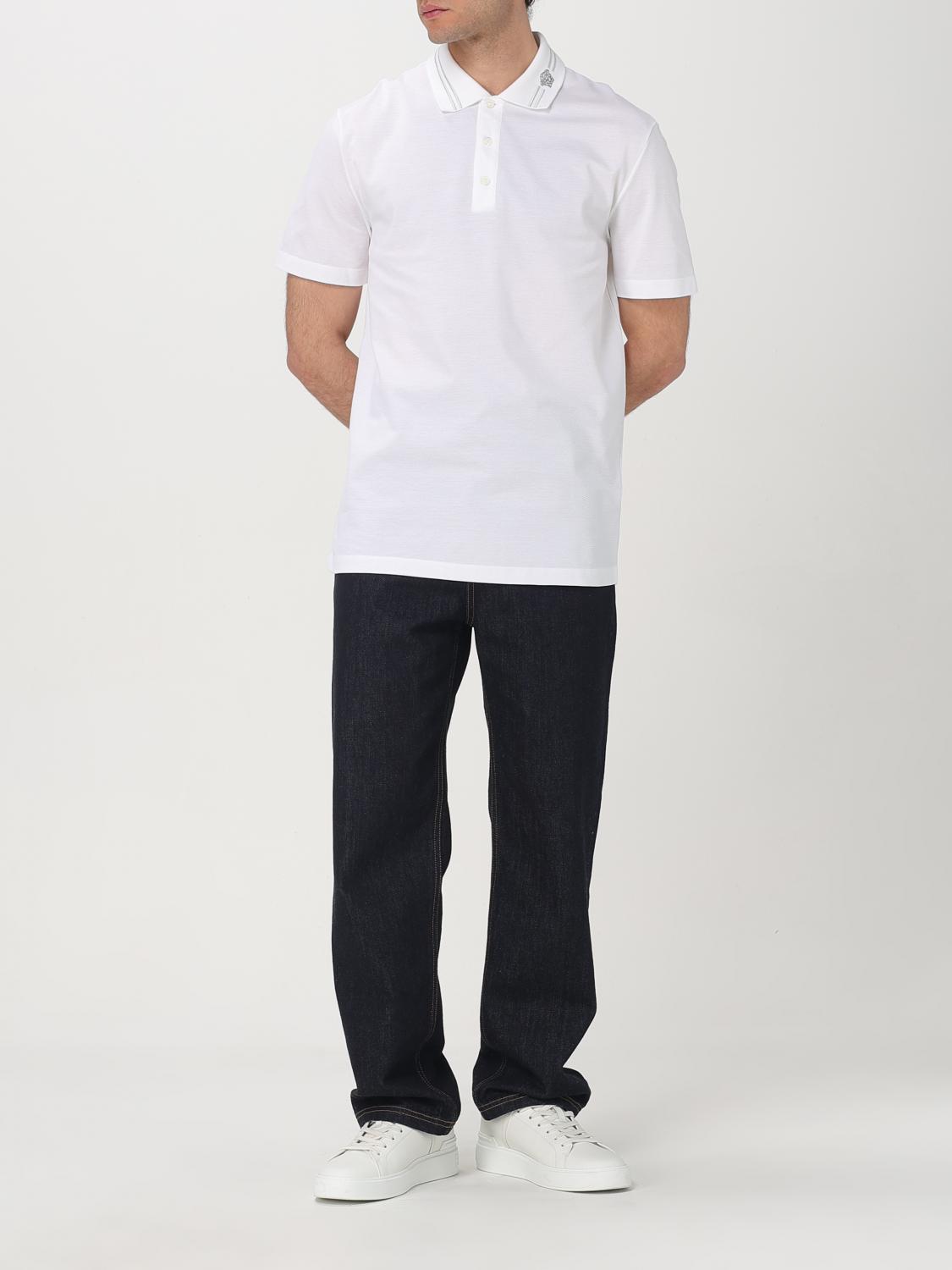 Versace Polo Shirt Men White