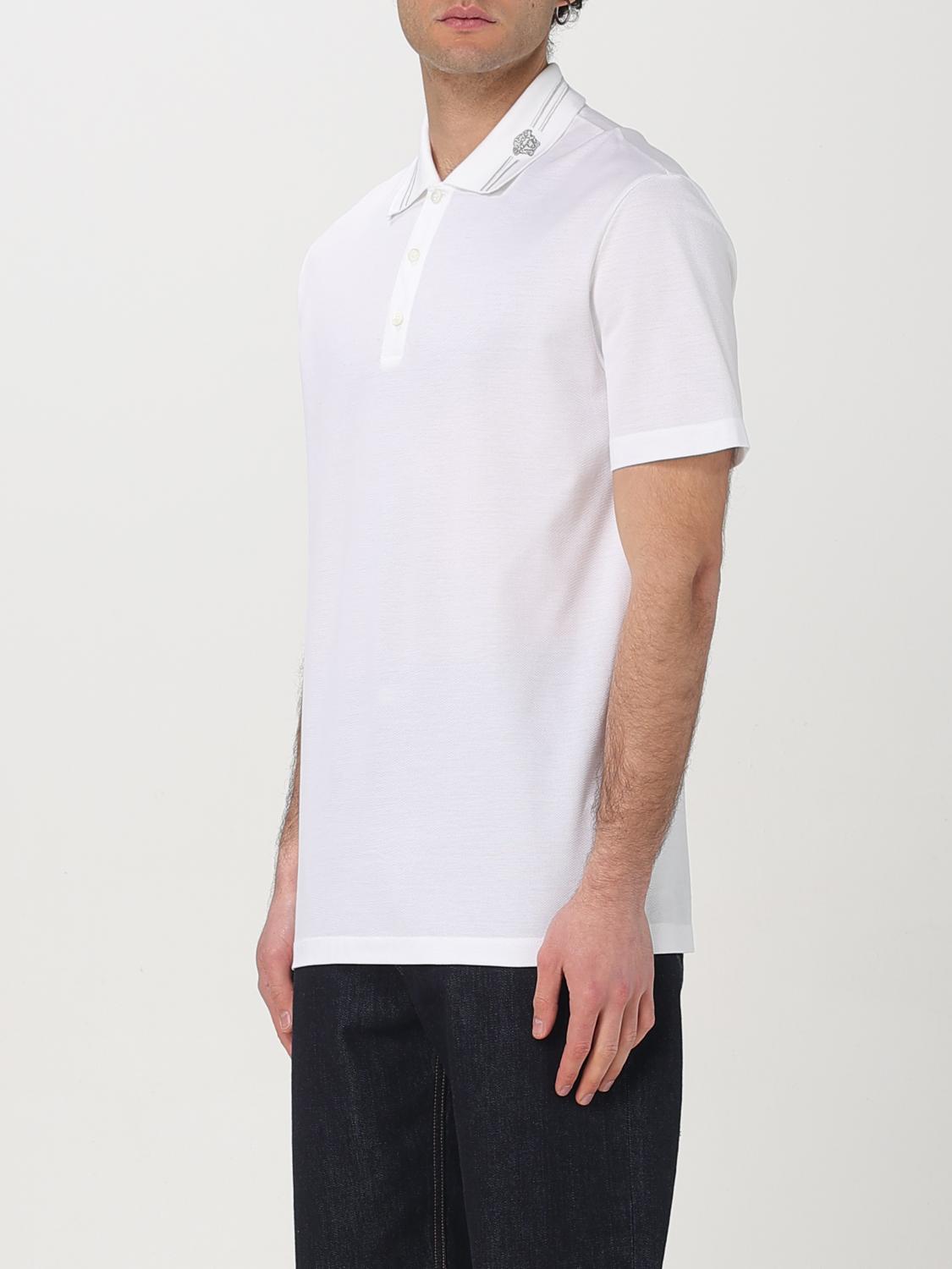 Versace Polo Shirt Men White