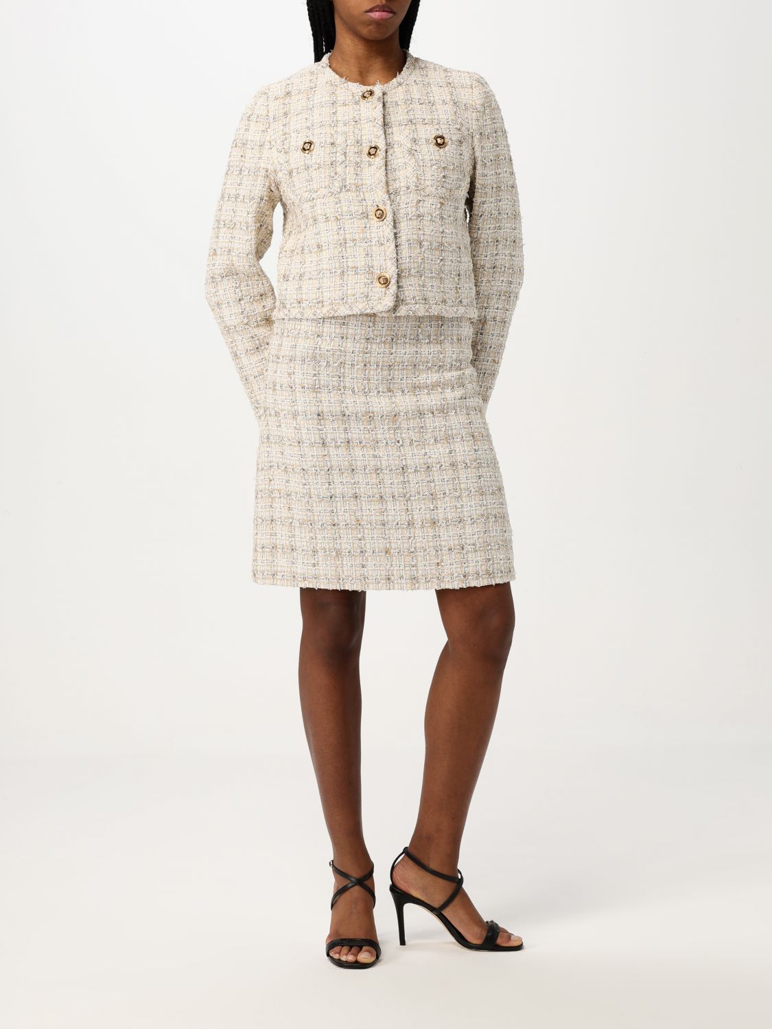 Versace Skirt Woman Multicolor