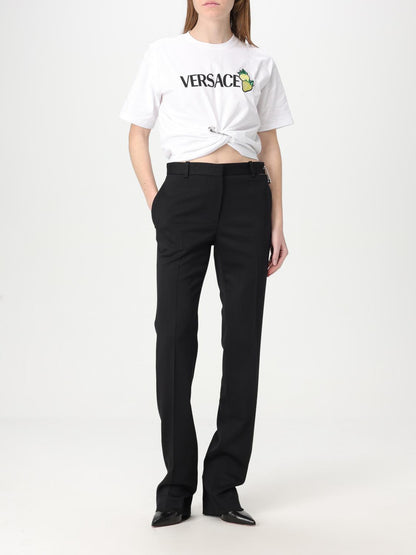 Versace Pants Woman Black