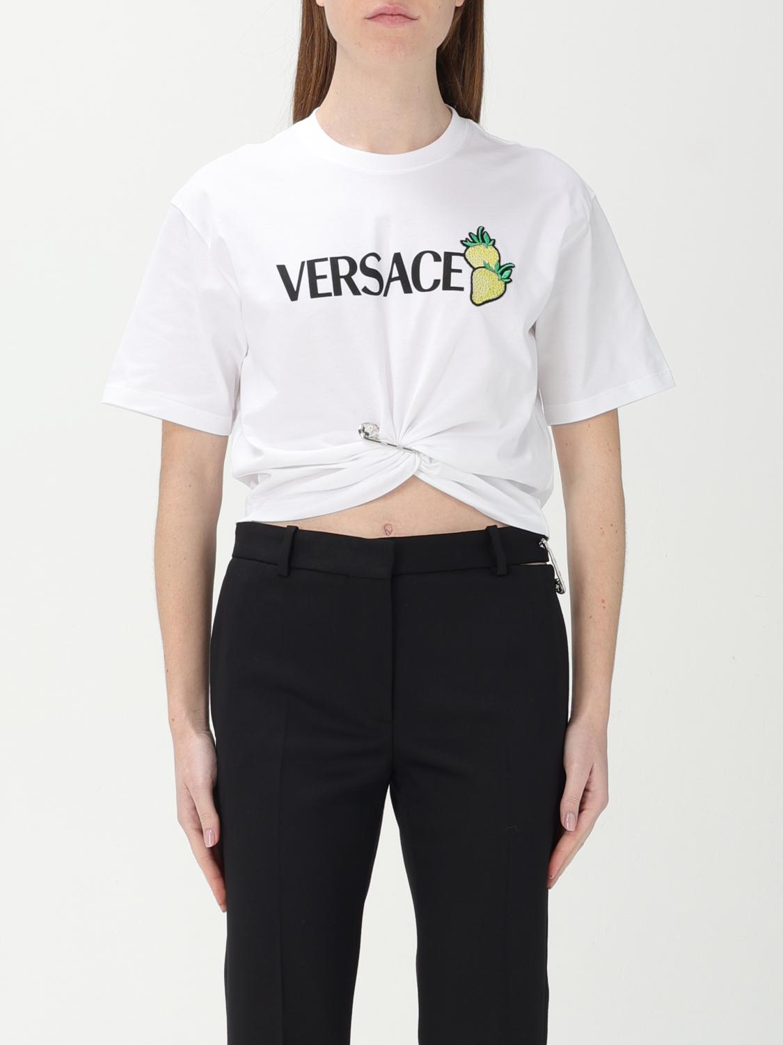 Versace T Shirt Woman White