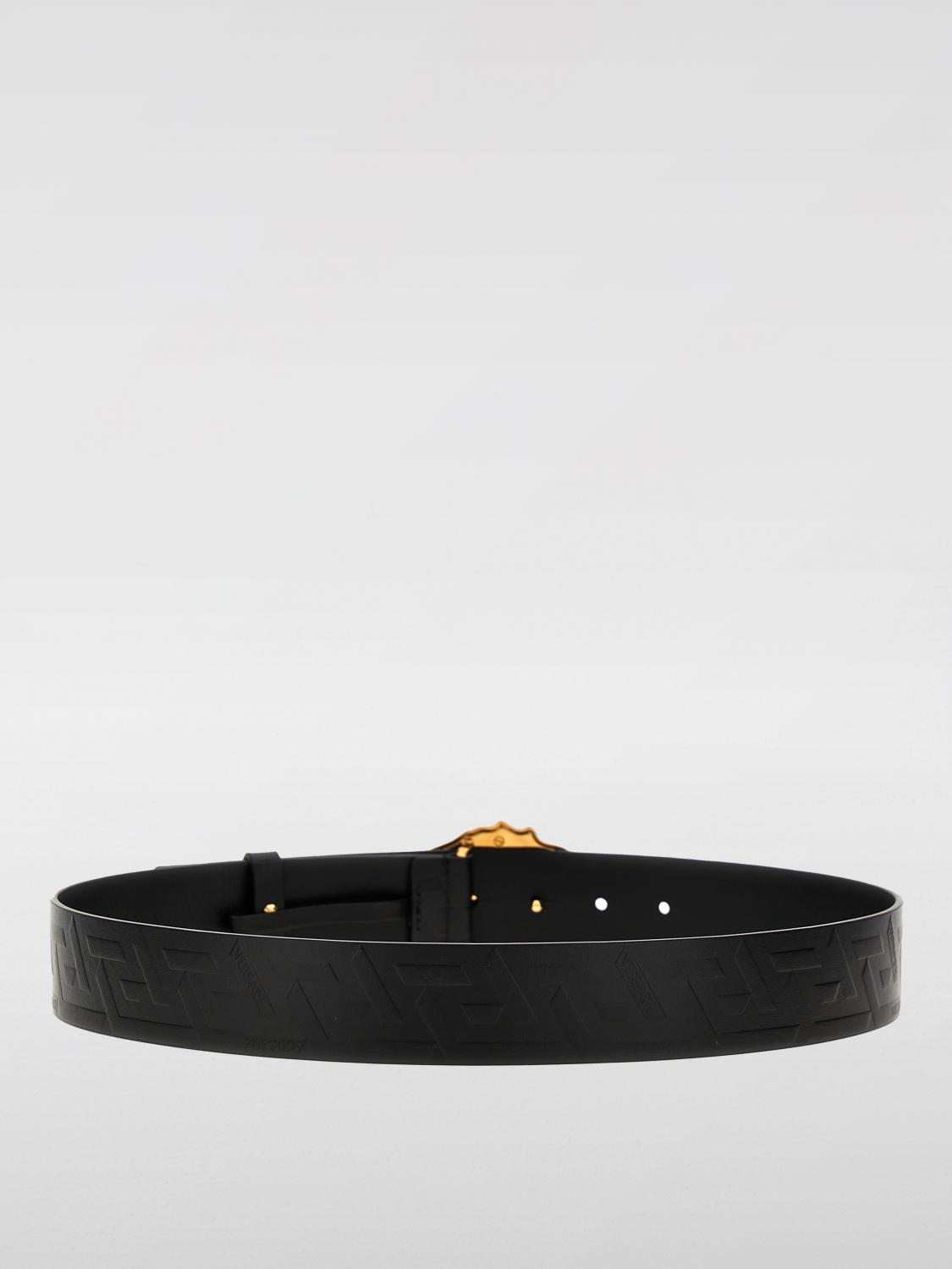 Versace Belt Men Black