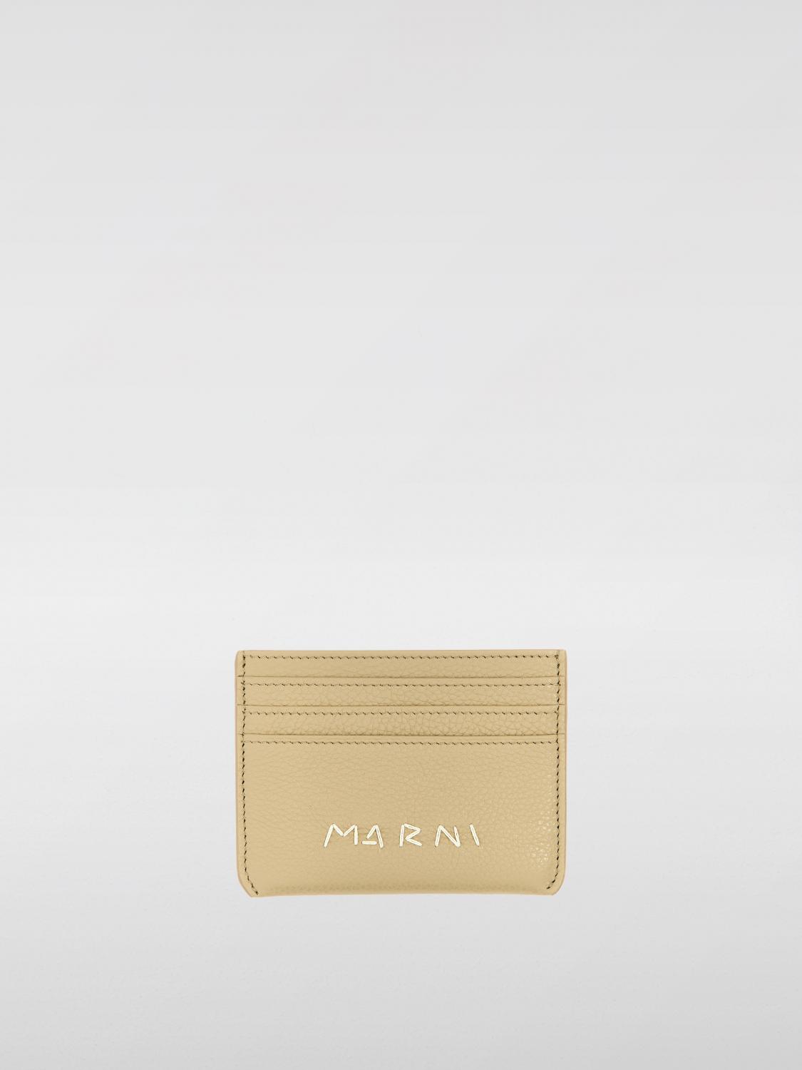 Marni Wallet Men Beige