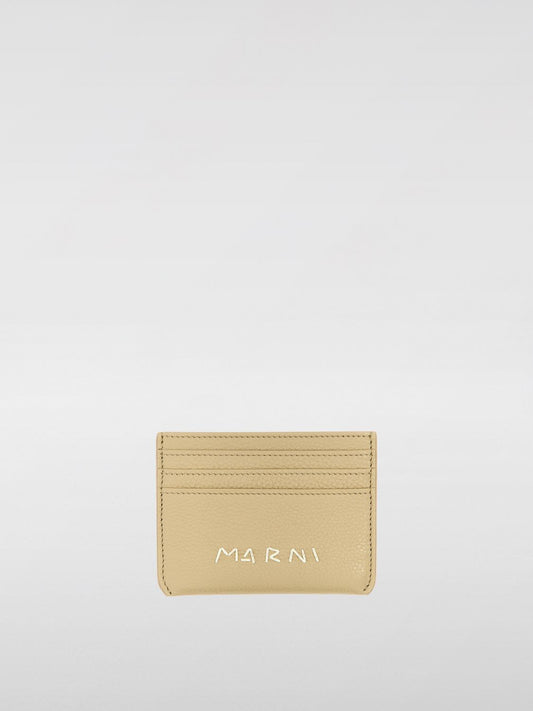 Marni Wallet Men Beige