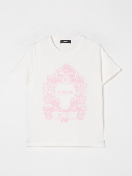 Versace T Shirt Kids White