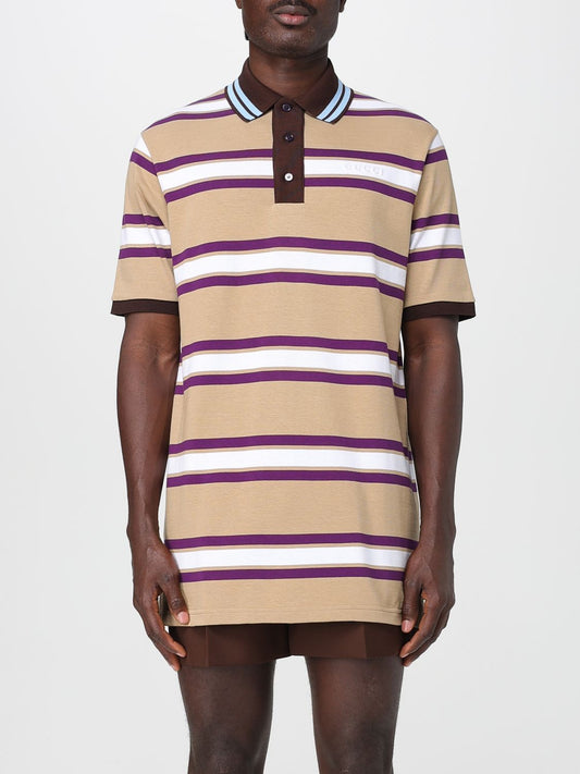 Gucci Polo Shirt Men Multicolor