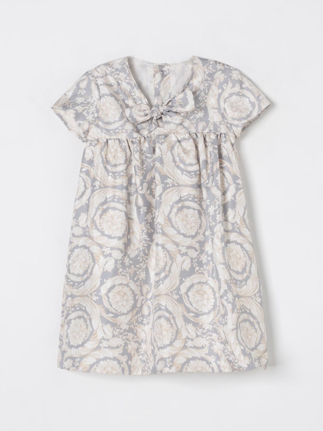 Versace Dress Kids Beige