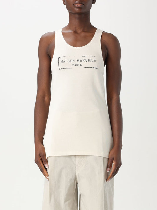 Maison Margiela Top Woman Beige